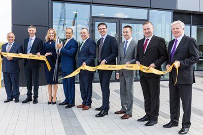Stryker grand opening in Cork in 2017.