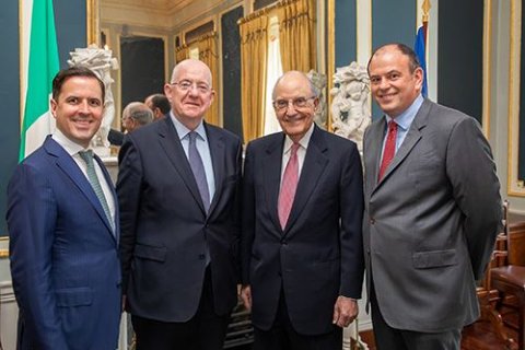 Senator George Mitchell formally launches DLA Piper’s Ireland office 