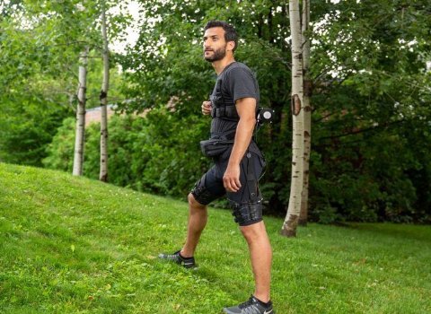 Ultra-light exosuit built by Irish-led team excels at running and walking
