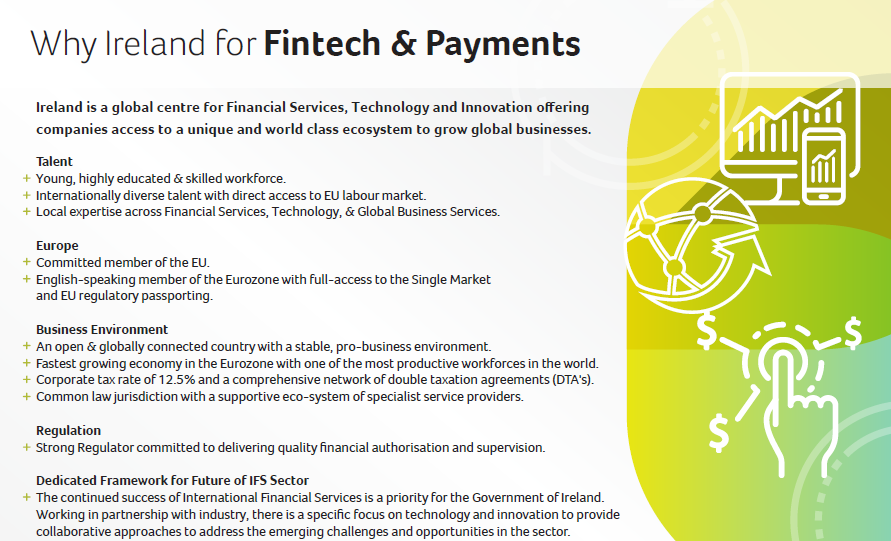 Why Ireland for Fintech & Payments