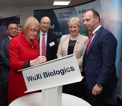 WuXi Vaccines investment to bring 200 additional jobs to Dundalk