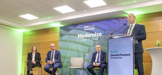 IDA Ireland CEO Michael Lohen speaks at HPE R&D center opening in Galway