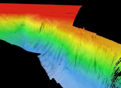 Gigantic canyon off Irish continental shelf revealed in stunning detail